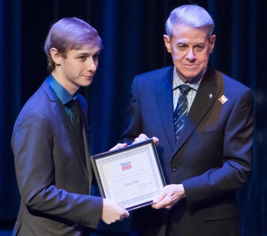 With His Honour the Lieutenant Governor of Nova Scotia; Photograph by David Elliott